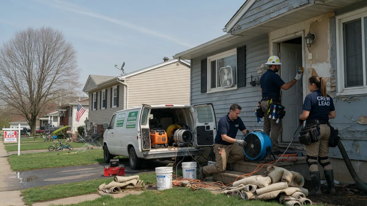 Flood Cleanup in Woodbine, GA near me