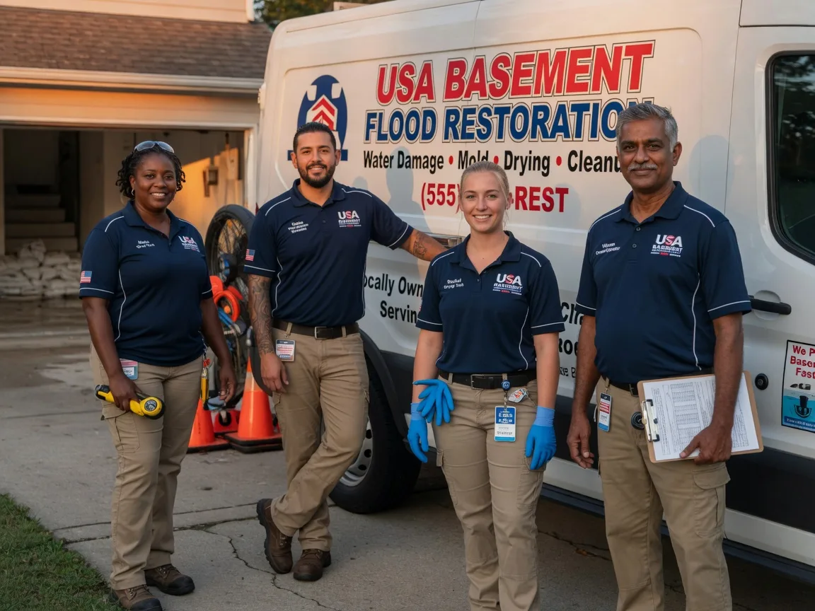Basement Flood Cleanup company in Woodbine, GA